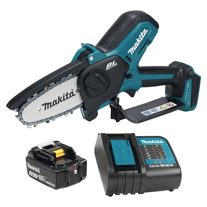 Makita Canada Inc, 18V LXT Brushless Cordless 4" Pruning Saw w/XPT (3.0Ah Kit)