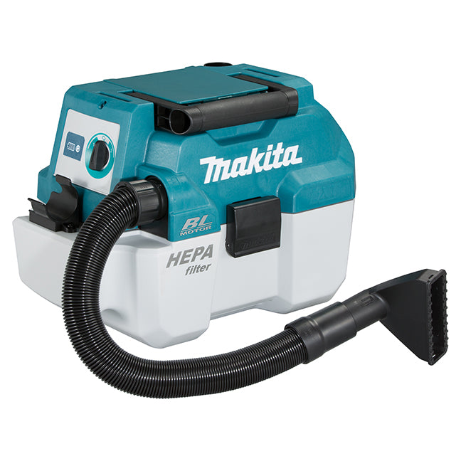 Makita Canada Inc, 18V LXT Brushless Cordless 7.5L Portable Wet/Dry Vacuum Cleaner w/XPT