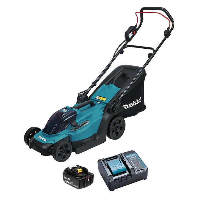 Makita Canada Inc, 18V LXT Cordless 13" Lawn Mower w/XPT (4.0Ah Kit)