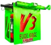 Green Touch Industries, 5 Gal. Fuel Cage - Lockable Gas Can Rack for Open and Enclosed Trailers (FCL100)