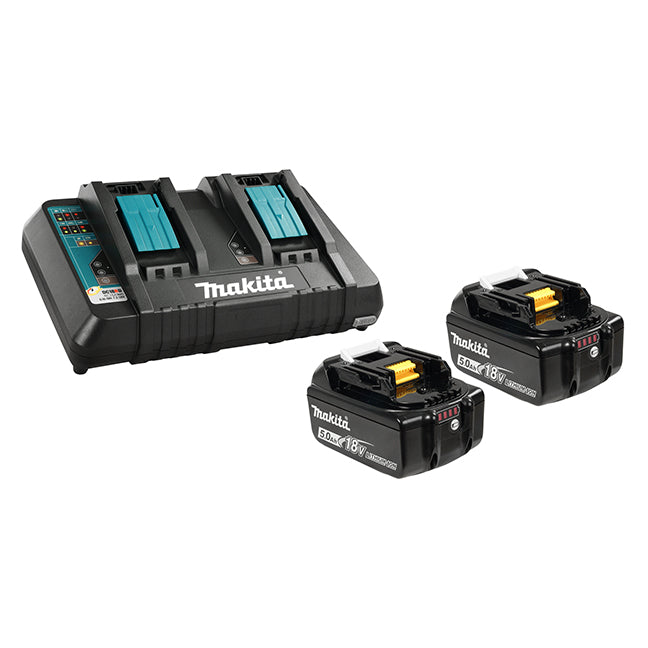 Makita Canada Inc, CHARGER BATTERY STARTER KIT (DC18RD + 2pc x BL1850B)