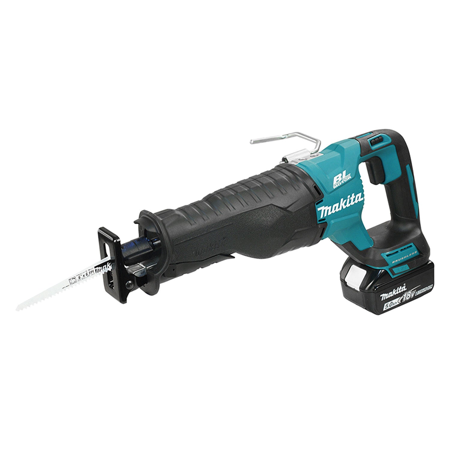 Makita Canada Inc, Cordless (5.0 Ah) Reciprocating Saw with Brushless Motor Kit