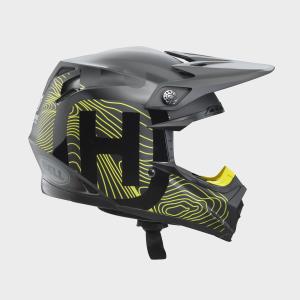 HMNA - Husqvarna Motorcycles North America, Inc, Husqvarna Moto 9 MIPS Gotland Helmet (Gray/Yellow)