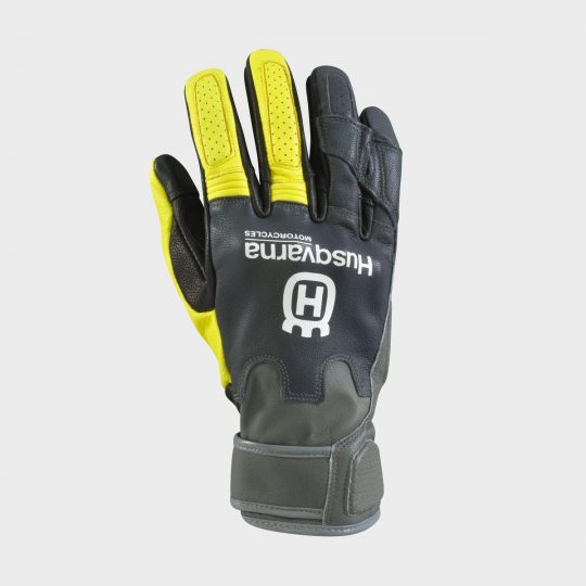 HMNA - Husqvarna Motorcycles North America, Inc, Husqvarna Motorcycle Horizon Gloves (Black/Yellow)