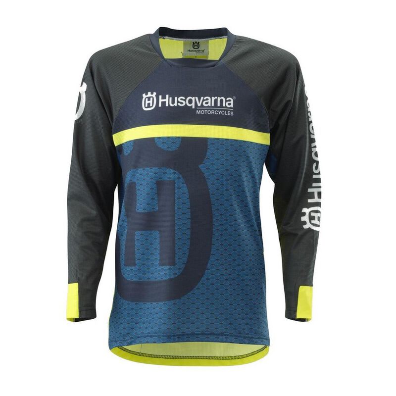 HMNA - Husqvarna Motorcycles North America, Inc, Husqvarna Railed Youth Shirt