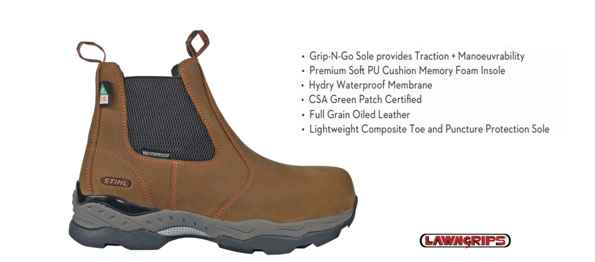 STIHL LIMITED, Lawngrips Turf Pro Boot