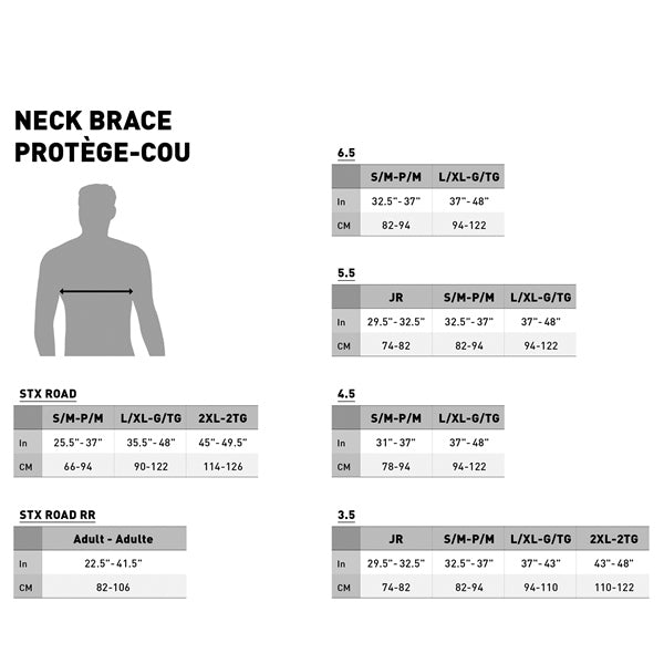 Kimpex, NECK BRACE GPX 3.5 BK LEATT