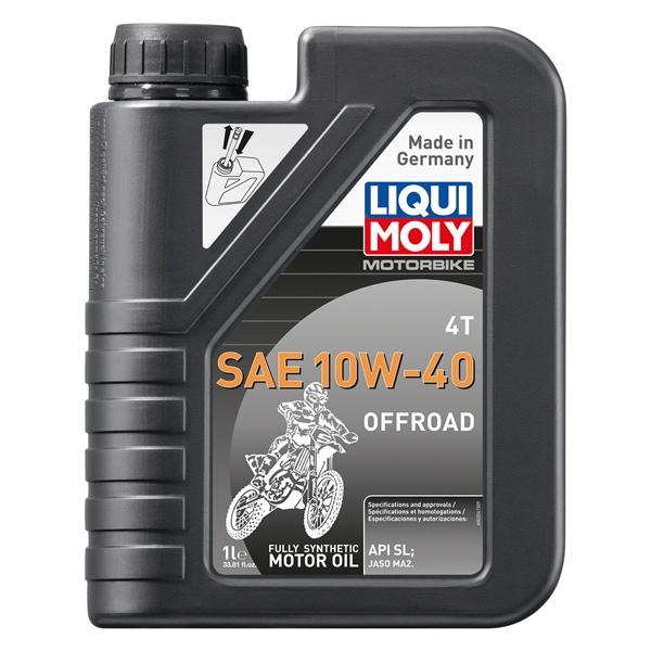 Kimpex, OIL 4T SAE 10W40 MX SYNT 1L LIQUId MOLY