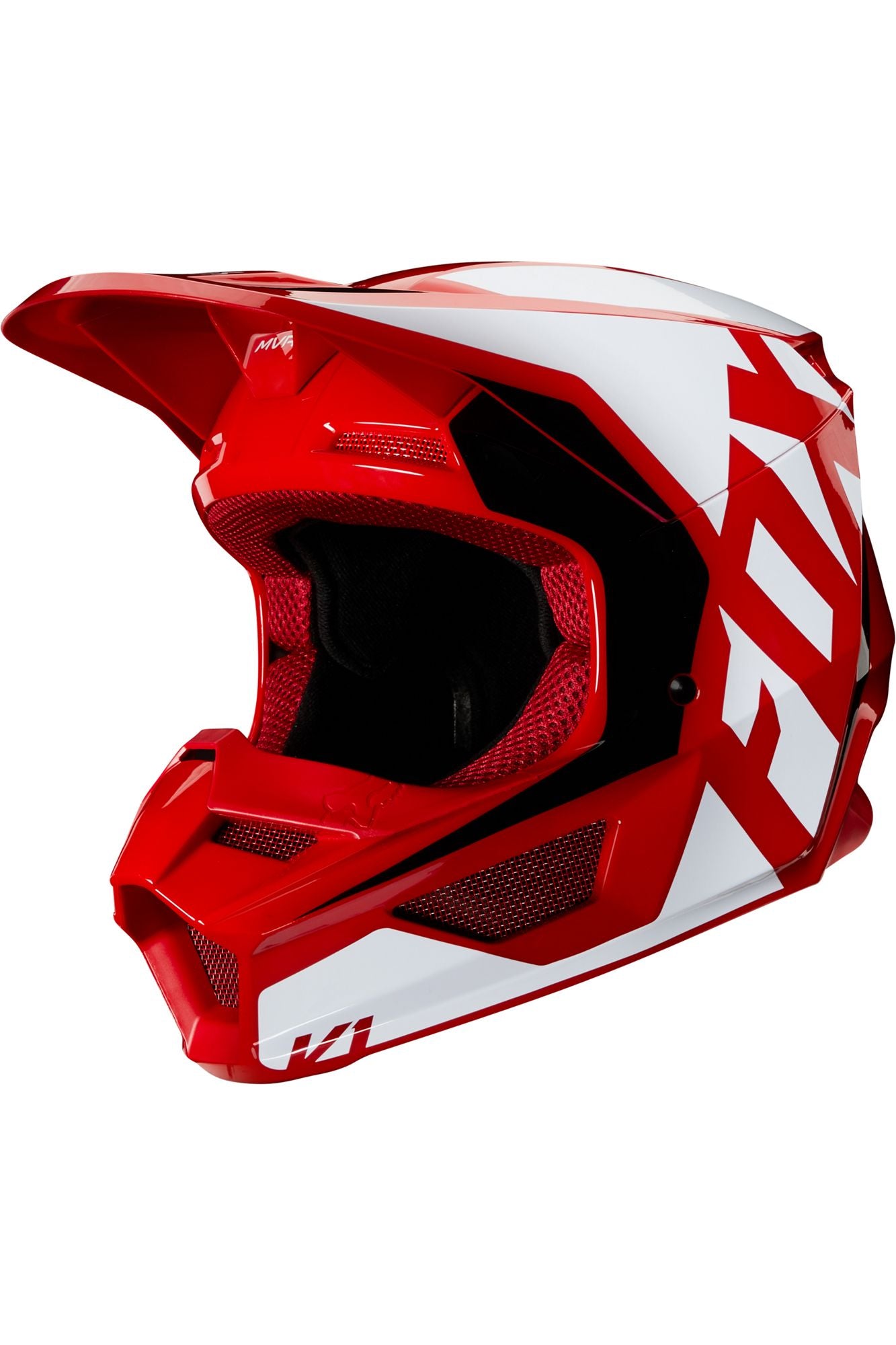 Fox Head Canada, Inc., YTH V1 PRIX HELMET (FLM RD)