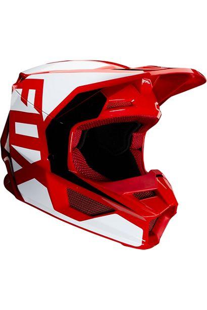 Fox Head Canada, Inc., YTH V1 PRIX HELMET (FLM RD)